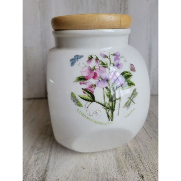 Portmeirion Botanic Gardens Sweet Pea multi purpose jar decor - Picture 7 of 11